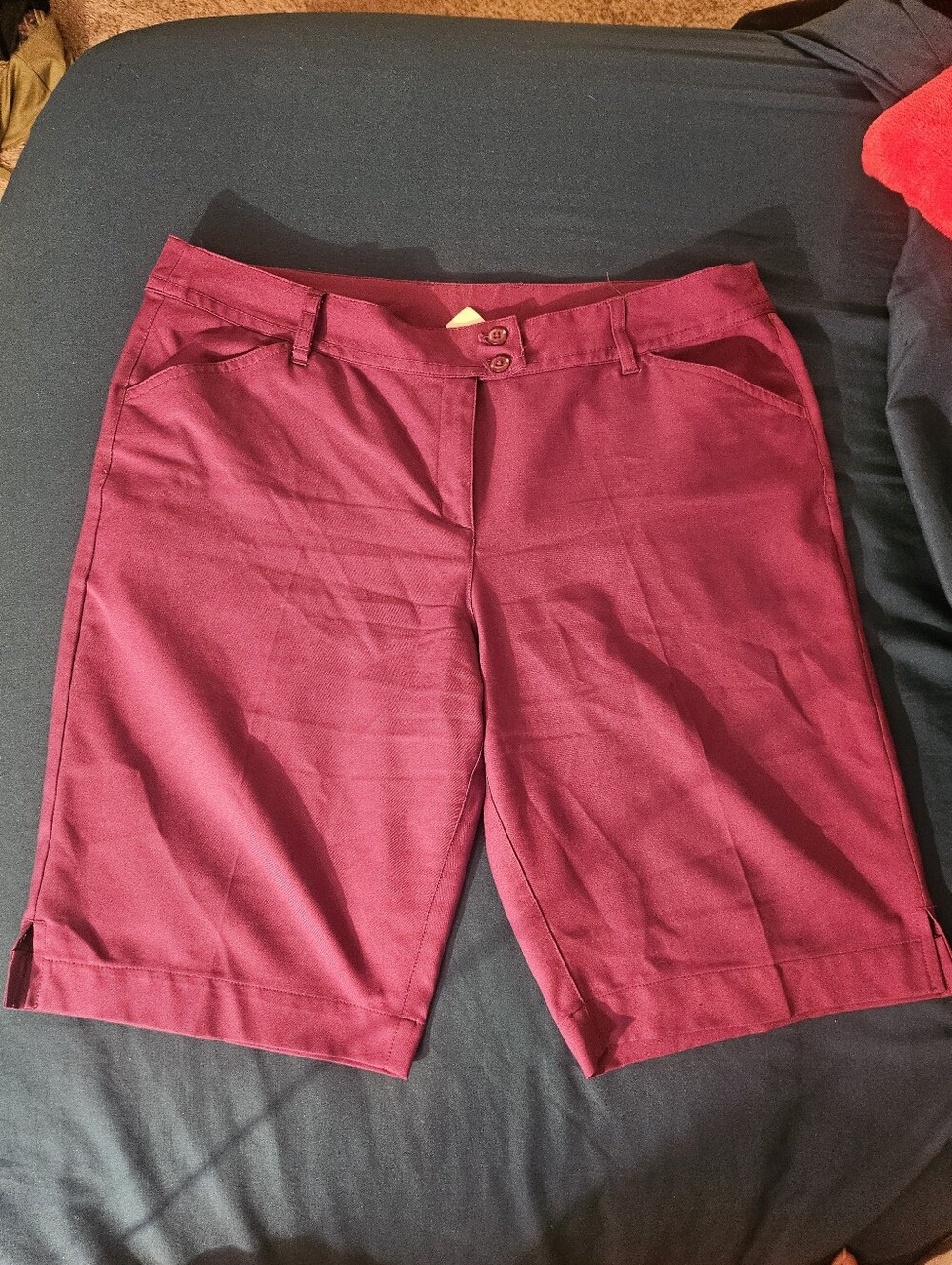 Callaway Women's Purple Golf Athletic Shorts Size 14 - Picture 1 of 10